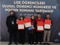 Batmanlı öğrenciler TÜBİTAK’ta Türkiye ikincisi oldu