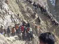 Afganistan'da mahsur kalan maden işçileri 61 saat sonra kurtarıldı