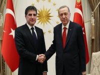 Cumhurbaşkanı Erdoğan, Neçirvan Barzani’yi kabul etti