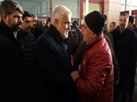 Yapıcıoğlu, depremde vefat eden Bayram'ın ailesine taziyelerini iletti