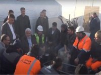 Yapıcıoğlu depremin yıkıma neden olduğu Gaziantep'te temaslarda bulundu