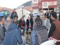 Yapıcıoğlu depremin vurduğu Sakçagözü’nü ziyaret etti