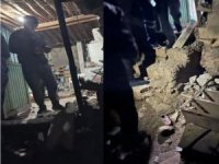 Hatay'daki depremler sonrası Şanlıurfa'da bir ev zarar gördü