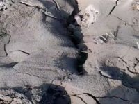 Palu'da deprem sonrası zemin sıvılaşması oluştu