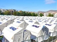 AFAD, deprem bölgesine kurulan çadır ve konteyner sayısını açıkladı
