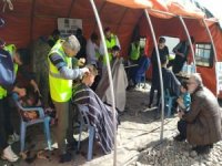 BESO’nun Gönüllü Berberleri Deprem Bölgesinde