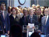 Millet İttifakı'nın Cumhurbaşkanı adayı Kılıçdaroğlu olarak duyuruldu