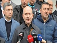 İçişleri Bakanı Soylu, Malatya'da AFAD toplantısı sonrasında açıklamalarda bulundu