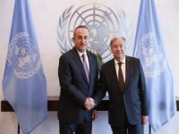 Bakan Çavuşoğlu, BM Genel Sekreteri ile görüştü