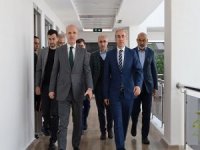 YÖK Başkanı Özvar'dan GİBTÜ Rektörüne ziyaret