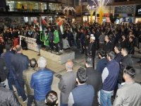 Mescid-i Aksa'ya yönelik saldırılar Batman'da protesto edildi