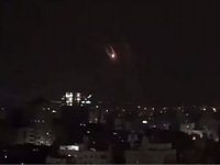 Filistin direnişi saldırıya uçaksavar füzesiyle karşılık veriyor
