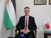 Filistin Ankara Büyükelçisi Mustafa: Başkenti Kudüs olan özgür Filistin devleti için mücadelemiz devam edecek