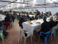 Umut Kervanının Batman'daki iftar çadırına Cezayirliler Derneğinden destek