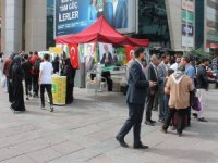HÜDA PAR Ankara İl Başkanlığı seçim ve tanıtım standı açtı