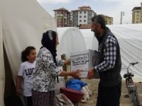 Avrupa Yetim Eli'nden Malatya’daki depremzedelere yardım