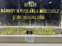 Bitlis'te 10 kilogram eroin ele geçirildi