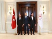 HÜDA PAR Genel Sekteri Demir'den İçişleri Bakanı Yerlikaya'ya ziyaret