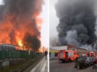 Almanya'da bir şantiyede patlama: Metro seferleri iptal edildi