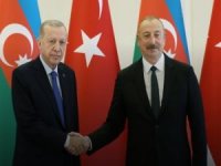 Cumhurbaşkanı Erdoğan, Azerbaycan Cumhurbaşkanı Aliyev ile baş başa görüştü