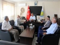 Mehmet Göktaş'tan İlahiyat Dekanı Abuzer'e ziyaret