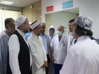 Diyanet İşleri Başkanlığı Arafat'ta sahra hastanesi kurdu