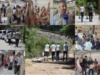 Bitlis'te genç Yasinler yüzlerce aileye kurban etini dağıttı