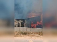 Gaziantep'te fabrika yangını: 10 işçi hastaneye kaldırıldı