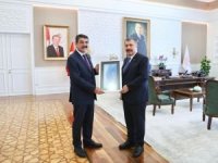 Milletvekili Nasıroğlu, Sağlık Bakanı Dr. Fahrettin Koca'yı ziyaret etti