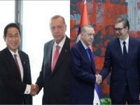 Cumhurbaşkanı Erdoğan Sırbistan ve Japonya liderleriyle görüştü