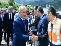 Ulaştırma ve Altyapı Bakanı Uraloğlu Kop Tüneli'ni inceledi