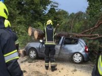 Hırvatistan'da şiddetli rüzgar ve yağmur etkili oldu: 2 ölü