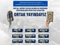 Kur'an düşmanlarına karşı radyolardan ortak yayın
