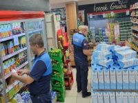 Diyarbakır'da zincir marketlere etiket kontrolü ve gıda denetimi