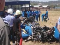 Sri Lanka'da askeri uçak düştü: 2 ölü
