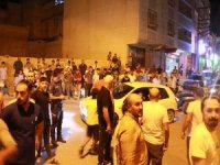 Elektrik kesintilerine tepki gösteren mahalleli eylem yaptı