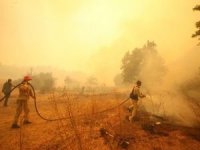 Çanakkale'deki yangın büyüyor: 9 köy boşaltıldı