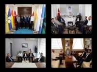 HÜDA PAR Mersin Milletvekili Faruk Dinç Malatya'da kamu kurumlarını ziyaret etti