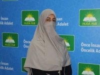 HÜDA PAR Diyarbakır İl Kadın Kolları Başkanı Günel: İslami tesettür bulmakta zorluk yaşıyoruz