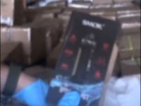 Kapıkule'de 13,2 milyonluk kaçak elektronik sigara ele geçirildi