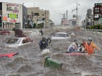 Japonya'da selde 1200 bina sular altında kaldı: 3 ölü