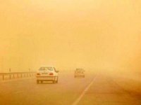 İran'da kum fırtınası