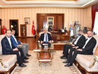 HÜDA PAR Mersin Milletvekili Dinç'ten Kırıkkale Valisine 'hayırlı olsun' ziyareti