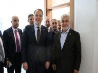 Yapıcıoğlu ile Erbakan Filistin gündemiyle bir araya geldi