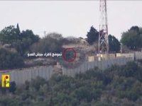 Hizbullah, güdümlü füzelerle işgal askerlerini hedef aldıkları görüntüleri yayınladı