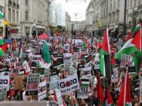 Avrupa başkentlerinde Gazze'yle dayanışma amacıyla gösteriler düzenlendi