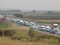 Diyarbakır'daki Filistin mitingine Batman'dan büyük konvoy desteği