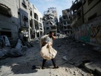 BM: Gazze'de 1 milyon Filistinli yerlerinden edildi