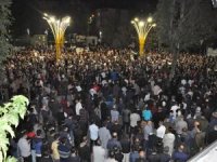 Binlerce Batmanlı Gazze'deki hastane saldırısını protesto için ayaklandı