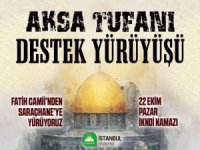 HÜDA PAR, İstanbulluları, Filistin için yürümeye çağırdı